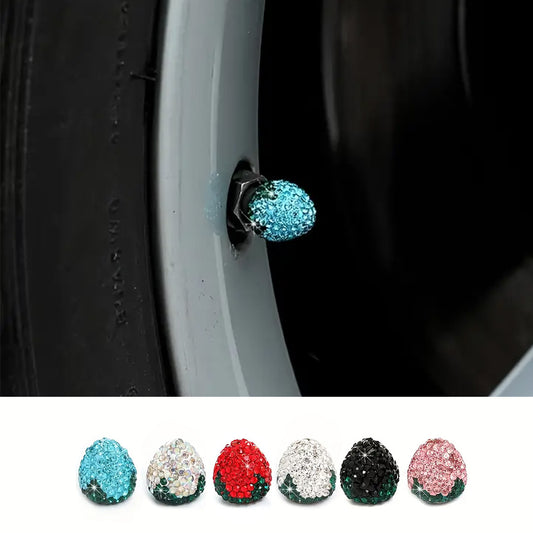 Strawberry Crystal – Tire Valve