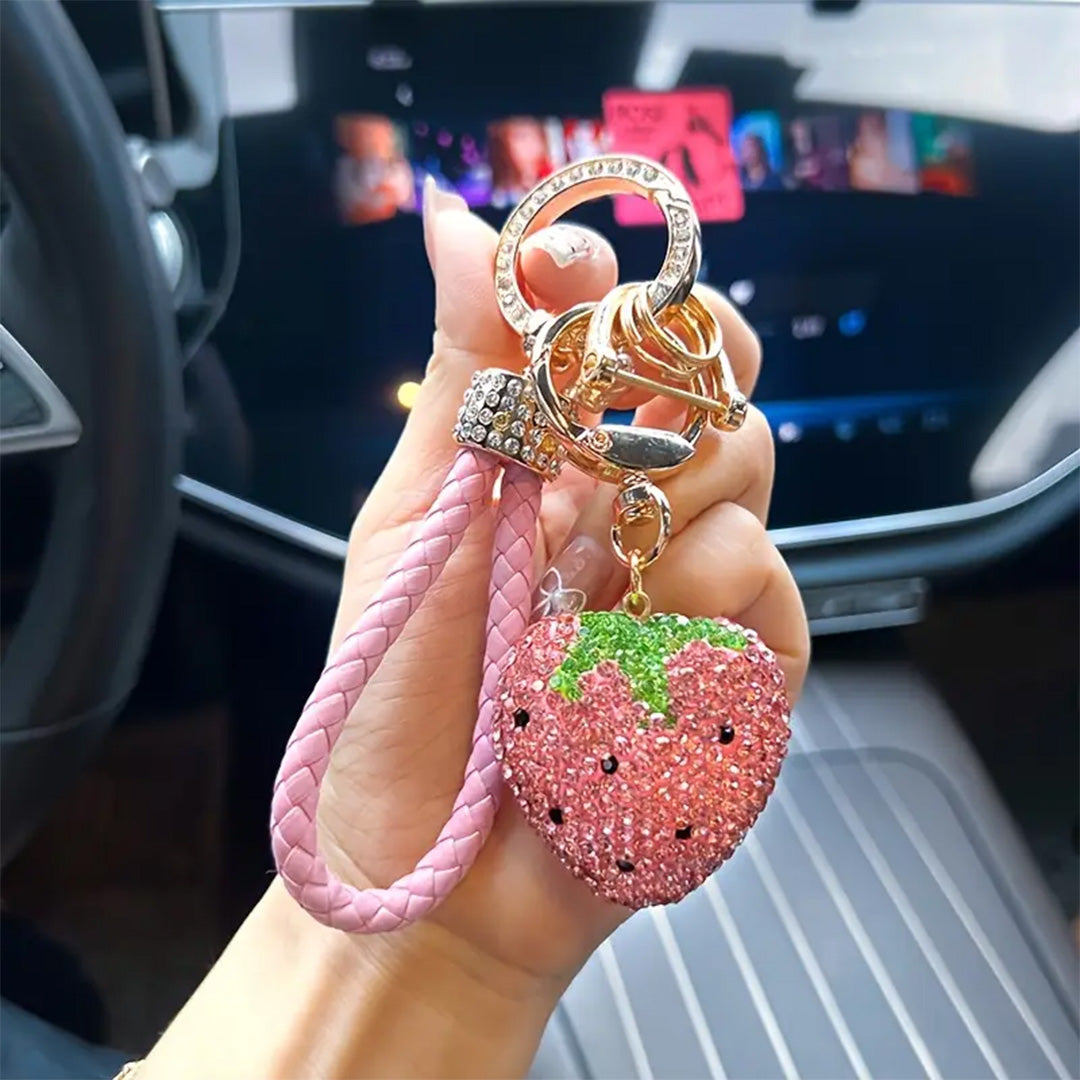 Strawberry Grace Keychain