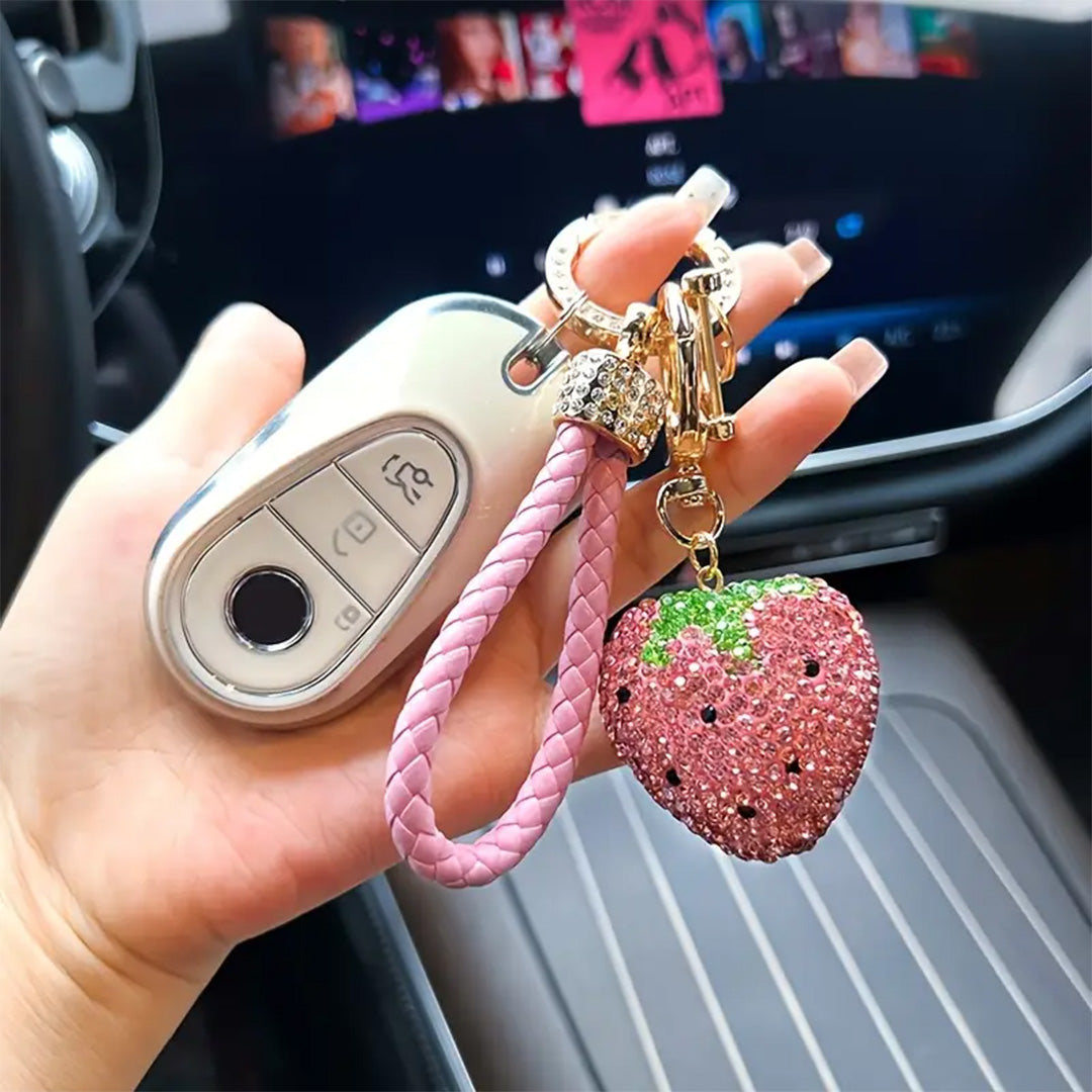 Strawberry Grace Keychain