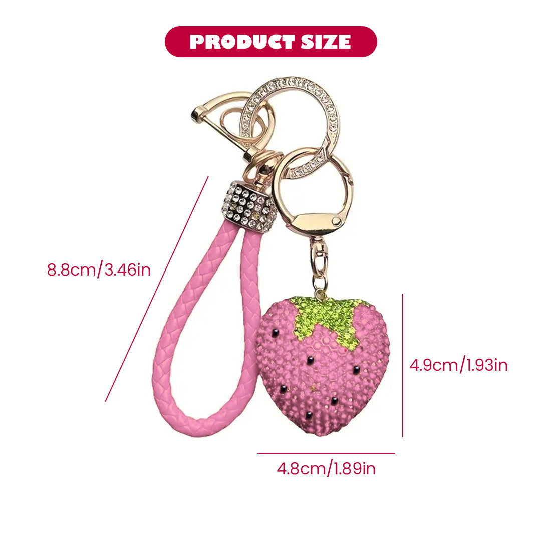 Strawberry Grace Keychain