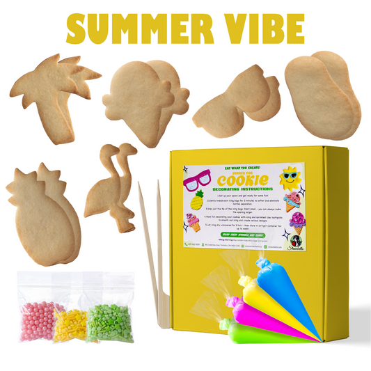 Summer Vibe Cookie Decorating Kit